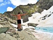 LAGO DEL VALLONE (2226 m), ritorno insieme a Raffaele-26giu21